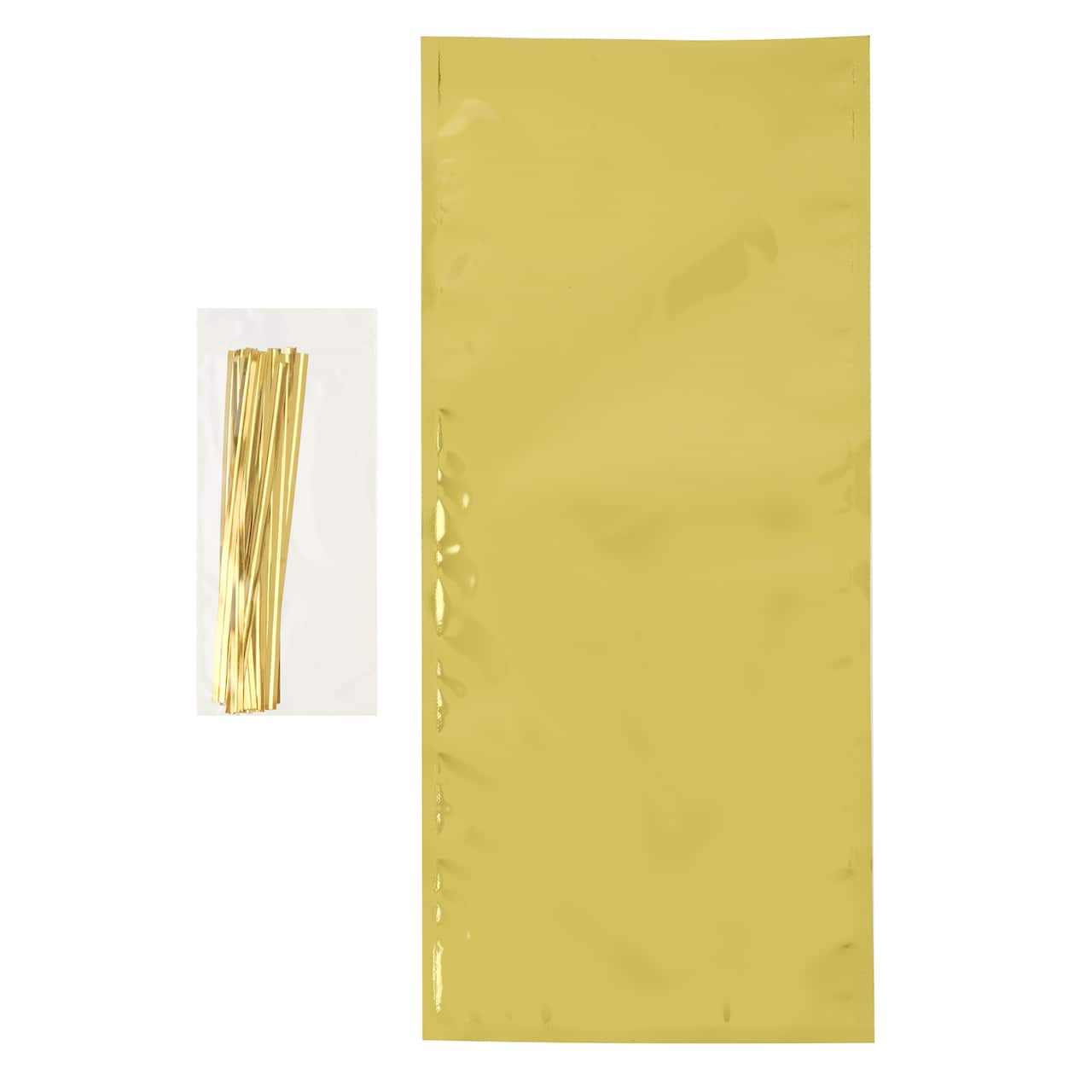 Metallic Favor Bags by Celebrate It™, 20ct.